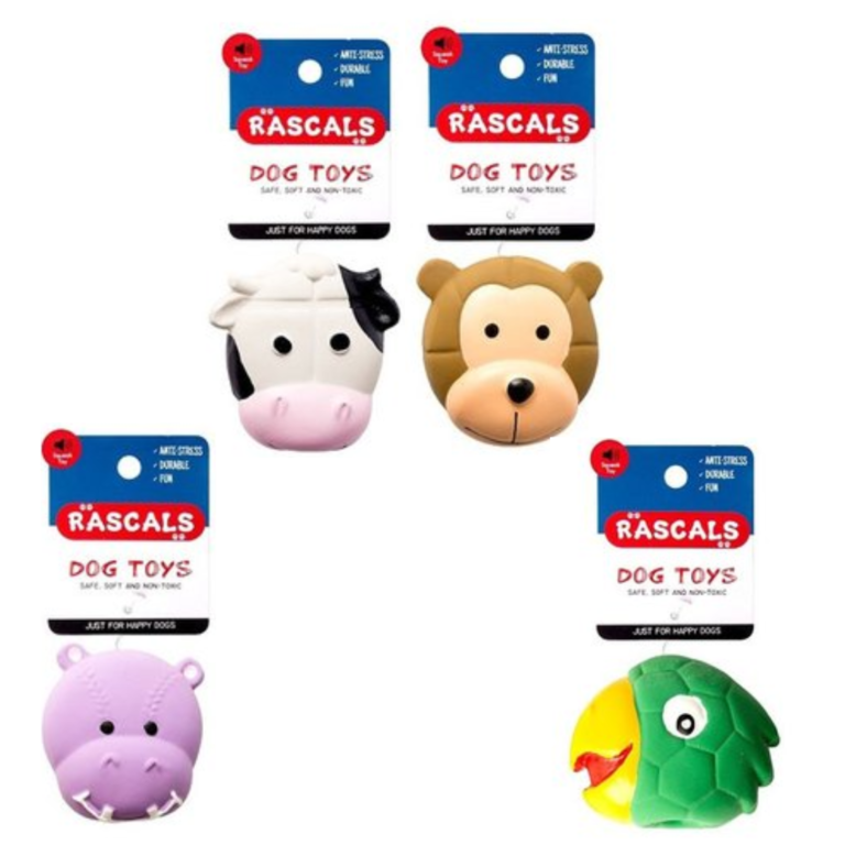JUGUETES LATEX RASCALS